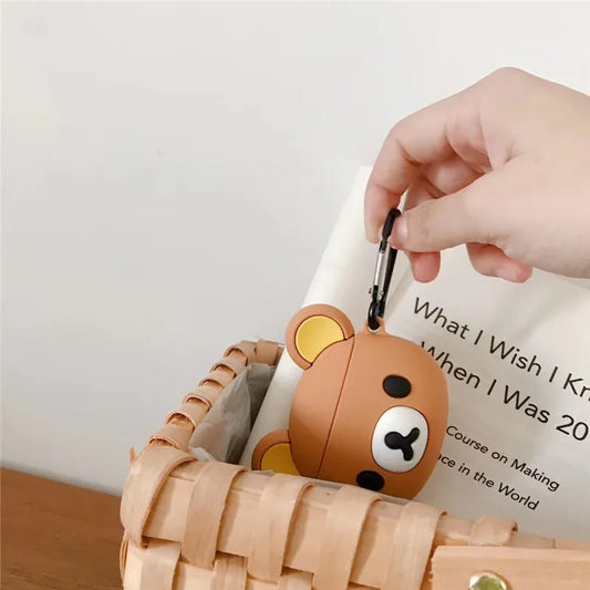 Case di protezione in silicone cartone animato per AirPods Pro 2 Case per AirPods Pro 3