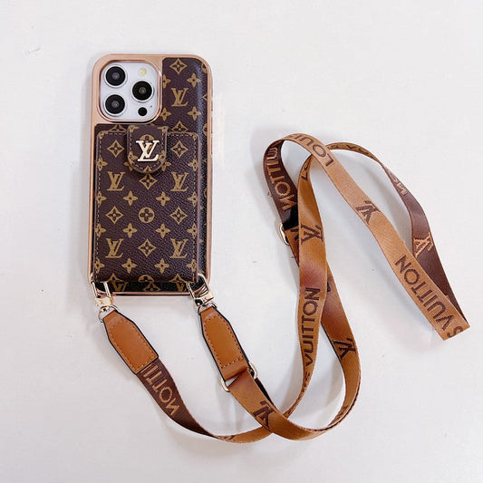 Lou Gold Cover Crossbody iPhone pouzdro